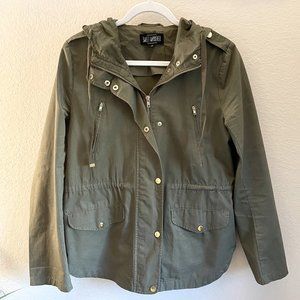 Light Weight Green Utility Jacket